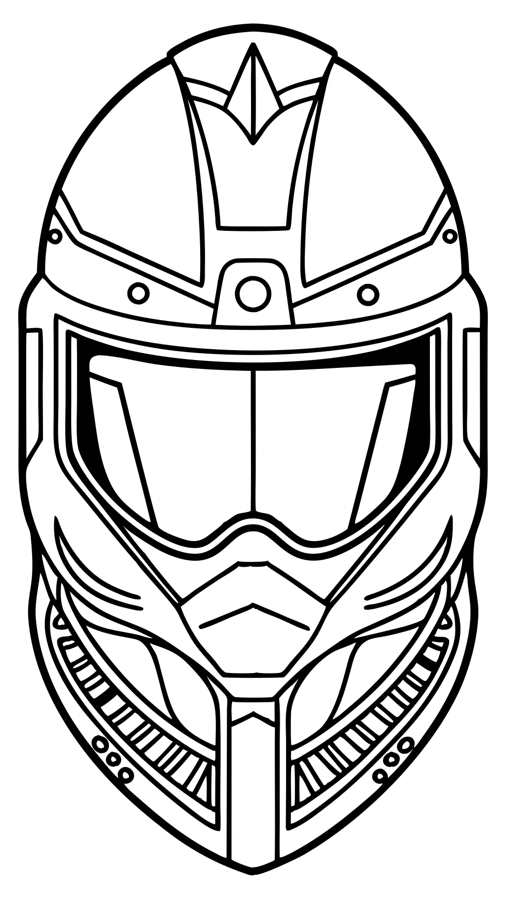 helmet coloring page